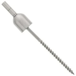 HAAS Axis Straight Run Cable Rail End Fitting Assembly For Wood Posts