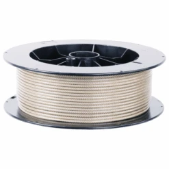 PRO Strand 7x19 Type 304 Vinyl Coated Stainless Steel Cable -E-rigging Store 1 8 inch X 200 foot pro strand 7x19 type 304 vinyl coated stainless steel cable reel main