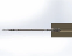 HAAS Revo Cable Rail Lag Swage Tension Fitting Assembly -E-rigging Store 1 8 lag swage turnbuckle 3d