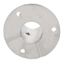 84 Degree Flag Pole Base -E-rigging Store 1 tubing 84 degree stainless steel flag pole base alt