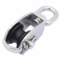 Type 304 Stainless Steel Swivel Block With Nylon Sheave