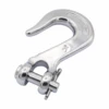 Type 316 Stainless Steel Clevis Slip Hook, No Snap Lock -E-rigging Store 1312 PRODUCT SHOT PNG EDIT