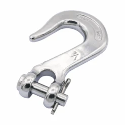 Type 316 Stainless Steel Clevis Slip Hook, No Snap Lock