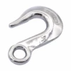 Type 316 Stainless Steel Slip Hook With Eye, No Snap Lock -E-rigging Store 1313 PRODUCT SHOT PNG EDIT
