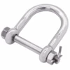 Type 316 Stainless Steel Bolt Pin Wide D Shackle -E-rigging Store 1711 PRODUCT SHOT PNG EDIT