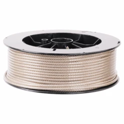 PRO Strand 7x19 Type 304 Vinyl Coated Stainless Steel Cable -E-rigging Store 3 16 inch X 200 foot pro strand 7x19 type 304 vinyl coated stainless steel cable reel main