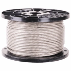 PRO Strand 7x19 Type 304 Vinyl Coated Stainless Steel Cable -E-rigging Store 3 16 inch X 500 foot pro strand 7x19 type 304 vinyl coated stainless steel cable reel main