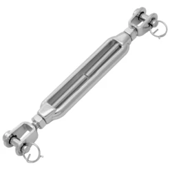 StainlessJaw X Jaw Turnbuckles -E-rigging Store 3 4 inch stainless steel jaw x jaw turnbuckle