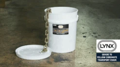 3/8" X 75' Grade 70, Yellow Chromate, Transport Chain, Pail -E-rigging Store 3 8 75 Lynx Grade 70 Yellow Chromate Transport Chain main
