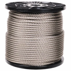PRO Strand 7x19 Type 304 Stainless Steel Cable -E-rigging Store 3 8 inch X 500 foot pro strand 7x19 type 304 stainless steel cable reel main