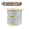 6x26 Bright Steel Wire Rope, 5000 Ft Reels -E-rigging Store 6x26 Bright Steel Wire Rope