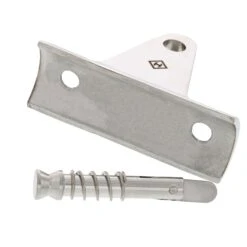 Concave Base Deck Hinges -E-rigging Store 90 degree stainless steel deck hinge concave base removable pin alt 3