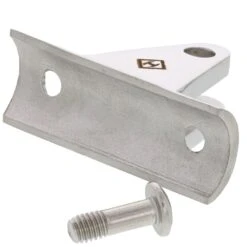Concave Base Deck Hinges -E-rigging Store 90 degree stainless steel deck hinge concave base screw pin alt1