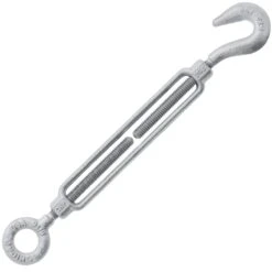Chicago Hardware Hot Dip Galvanized Hook X Eye Turnbuckles 37 Chicago Hardware Hot Dip Galvanized Hook X Eye Turnbuckles -E-rigging Store Five sixteenths inch x four and one half inch Galvanized Turnbuckle 3366b05f 2b09 4dd7 8ece 5ced511d93f4