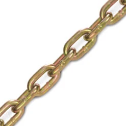 3/8" X 75' Grade 70, Yellow Chromate, Transport Chain, Pail