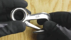 Type 316 Stainless Steel Slip Hook 10 Type 316 Stainless Steel Slip Hook -E-rigging Store HAAS Stainless Steel Slip Hook close up