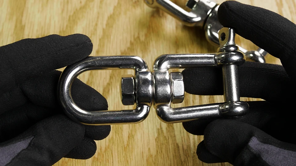 Type 316 Stainless Steel Jaw X Eye Swivel 10 Type 316 Stainless Steel Jaw X Eye Swivel - Image 8