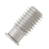 HAAS Revo Cable Rail Lag Swage Stud End Stop Fitting Assembly -E-rigging Store HAAS eighth inch lag receiver swage stop