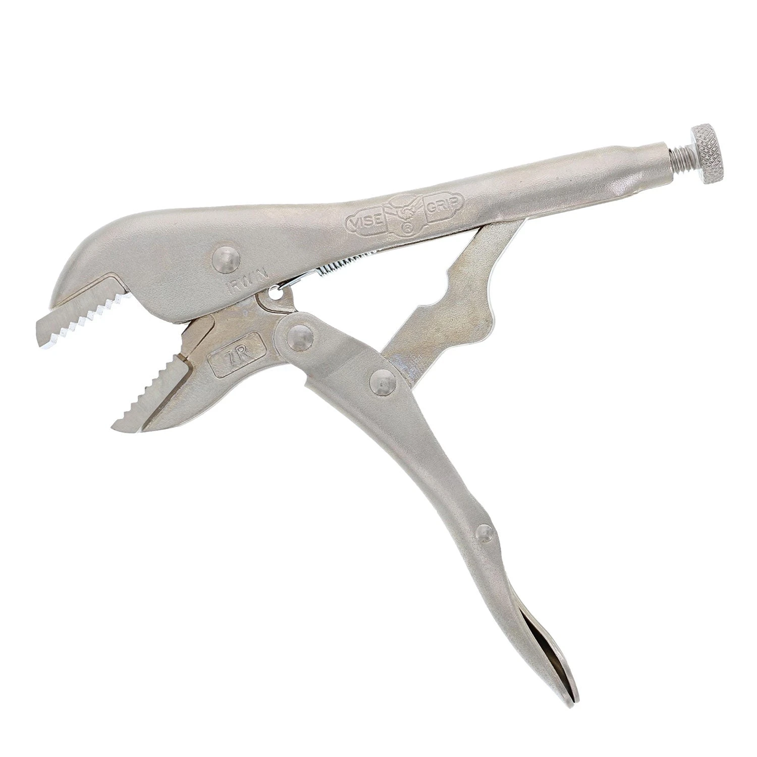 7" Flat Jaw Locking Pliers 4 7" Flat Jaw Locking Pliers - Image 2