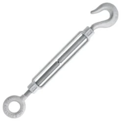 Chicago Hardware Hot Dip Galvanized Hook X Eye Turnbuckles 25 Chicago Hardware Hot Dip Galvanized Hook X Eye Turnbuckles -E-rigging Store Half inch x six inch Galvanized Turnbuckle 666410a1 6f6b 4731 8b84 009311769d1e