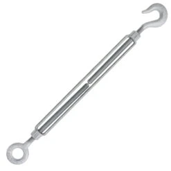 Chicago Hardware Hot Dip Galvanized Hook X Eye Turnbuckles 27 Chicago Hardware Hot Dip Galvanized Hook X Eye Turnbuckles -E-rigging Store Half inch x twelve inch Galvanized Turnbuckle fda8c311 71e5 4c5a b289 d71465dd80c6
