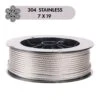 PRO Strand 7x19 Type 304 Stainless Steel Cable -E-rigging Store PRO Strand 7x19 Type 304 Stainless Steel Cable