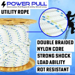 Power Pull Utility Pull Ropes 36 Power Pull Utility Pull Ropes -E-rigging Store Power Pull Infographics 1