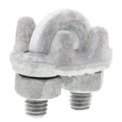Chicago Hardware Hot Dip Galvanized Drop Forged Clips -E-rigging Store Quarter inch Chicago Hardware Drop Forged Clip Hot Dip Galvanized
