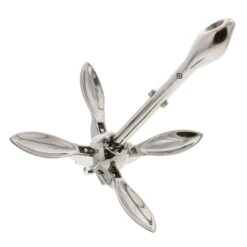 Stainless 4-Prong Folding Anchors -E-rigging Store SS Folding Anchor 5 5lbs main