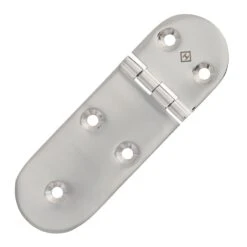 Stainless Oval Hinge, Offset