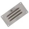 Stainless Rectangular Vent Plate -E-rigging Store SS Rect Vent Plate 1271