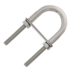 Stainless U-Bolts With Oversized Head, Metric -E-rigging Store SS U Bolt Lg Head 5 16 x 2