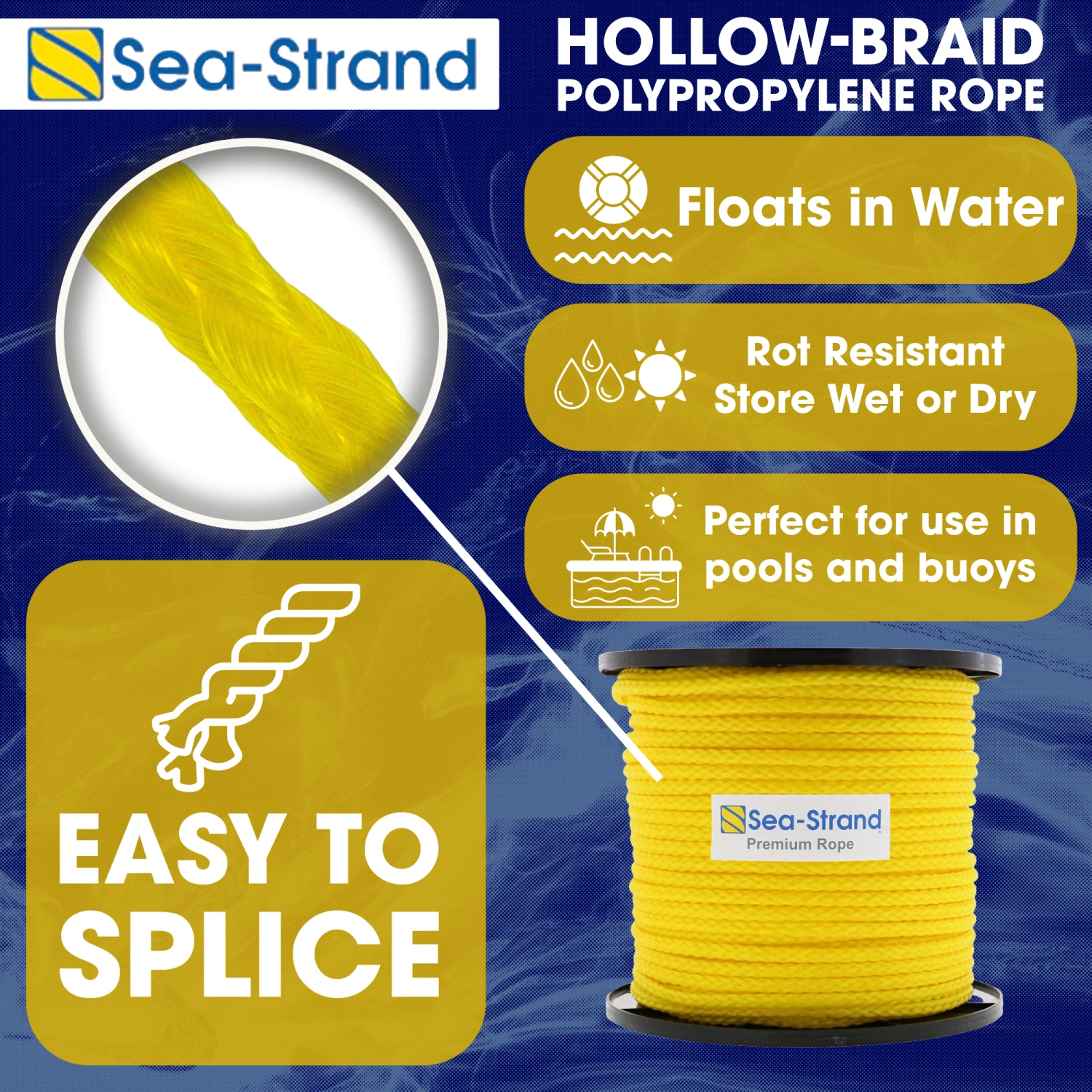 Hollow Braid Polypropylene Rope 9 Hollow Braid Polypropylene Rope - Image 7