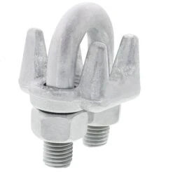 Chicago Hardware Hot Dip Galvanized Drop Forged Clips -E-rigging Store Seven eighths inch Chicago Hardware Drop Forged Clip Hot Dip Galvanized