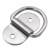 Stainless D Rings With Clip -E-rigging Store Stainless D Rings With Clip main