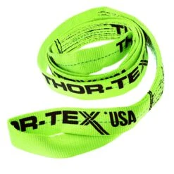 1-Ply Twisted Eye Web Slings 28 1-Ply Twisted Eye Web Slings -E-rigging Store THOR TEX USA 1 Ply 2 inch x 8 foot Eye x Eye Polyester Web Lifting Sling Flat Twisted Eyes
