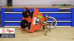 Tiger Lifting Adjustable Plain Hoist Beam Trolleys -E-rigging Store Tiger Lifting Adjustable Plain Hoist Beam Trolleys main
