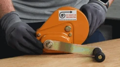 Tiger Lifting Automatic-Brake Hand Winches -E-rigging Store Tiger Lifting Automatic Brake Hand Winches side view