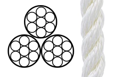 Nylon/Polyester 3-Strand Rope 19 Nylon/Polyester 3-Strand Rope - Image 17