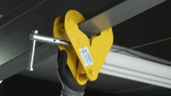 Beam Clamps -E-rigging Store Tyler Tool Beam Clamps installation complete