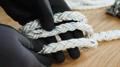 Yachtkeeper 8-Plait Nylon Rope Anchor Rode -E-rigging Store Yachtkeeper 8 Plait Anchor Rodes coil in hand