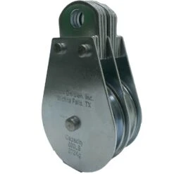 E-rigging Store 21 Fixed Eye Double Sheave Blocks