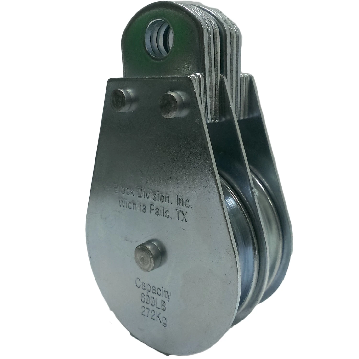 Fixed Eye Double Sheave Blocks 3 Fixed Eye Double Sheave Blocks