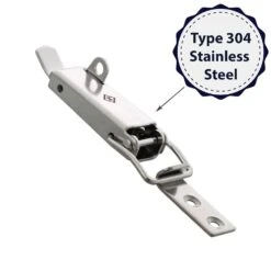 Stainless Steel Bailing Latch, Type O -E-rigging Store bailing latch type o material type graphic