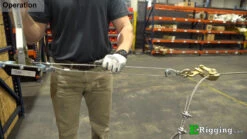 Wire Rope & Cable Grips -E-rigging Store cable grip application 4