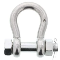 Type 316 Stainless Steel Bolt-Type Anchor Shackle -E-rigging Store five eighths inch bolt type anchor shackle
