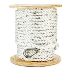 Yachtkeeper 3-Strand Anchor Line Rope -E-rigging Store five eighths inch three strand nylon anchor line united strands