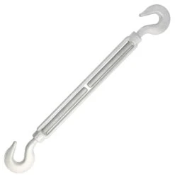 Galvanized Hook & Hook Turnbuckle 29 Galvanized Hook & Hook Turnbuckle -E-rigging Store five eighths inch x 12 inch hook hook turnbuckle
