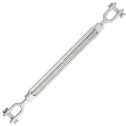 Galvanized Jaw & Jaw Turnbuckle -E-rigging Store five eighths inch x 12 inch jaw jaw turnbuckle