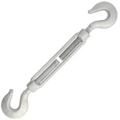 Galvanized Hook & Hook Turnbuckle 28 Galvanized Hook & Hook Turnbuckle -E-rigging Store five eighths inch x 6 inch hook hook turnbuckle 2
